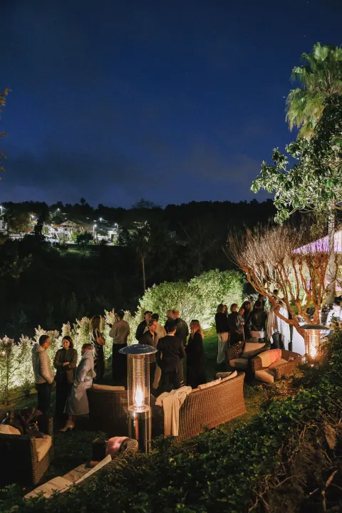 Guests gathered at the MA Family anniversary event in Lisbon