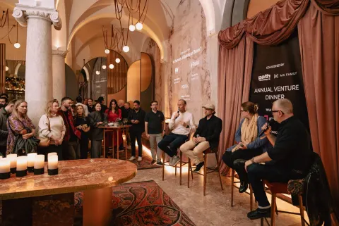 Guests at the Pathfounders launch and Annual Venture Drinks event