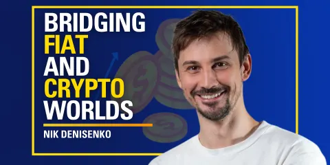 Bridging Fiat and Crypto Worlds - Nik Denisenko | ATC #555 - Radio - Webflow HTML Website Template