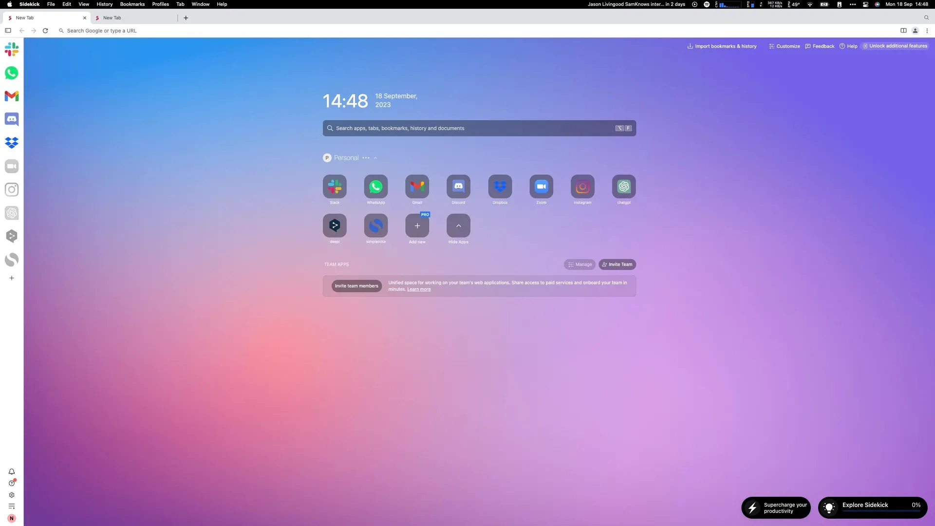 Sidekick-The Browser Built For Work-Raises $4 million